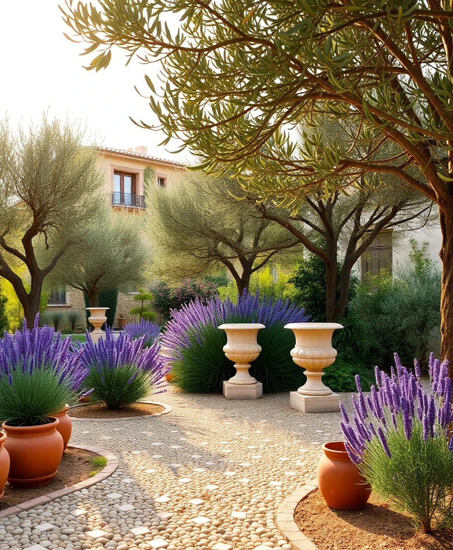 Mediterranean garden